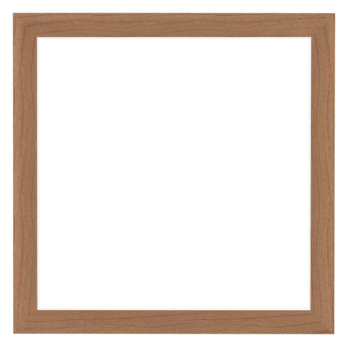 Como MDF Bilderrahmen 50x50cm Nussbaum Hell Vorne | Yourdecoration.de
