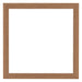 Como MDF Bilderrahmen 50x50cm Nussbaum Hell Vorne | Yourdecoration.de