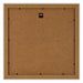 Como MDF Bilderrahmen 50x50cm Weiss Gemasert Ruckseite | Yourdecoration.de