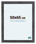 Como MDF Bilderrahmen 50x65cm Grau Gewischt Vorne Messe | Yourdecoration.de