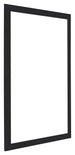 Como MDF Bilderrahmen 50x70cm Schwarz Gemasert Vorne Schrag | Yourdecoration.de