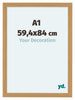 Como MDF Bilderrahmen 59 4x84cm A1 Buche Vorne Messe | Yourdecoration.de