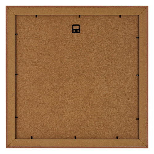 Como MDF Bilderrahmen 60x60cm Nussbaum Ruckseite | Yourdecoration.de