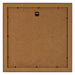 Como MDF Bilderrahmen 60x60cm Nussbaum Ruckseite | Yourdecoration.de