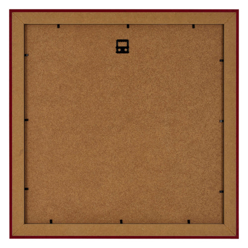 Como MDF Bilderrahmen 60x60cm Weinrot Gewischt Ruckseite | Yourdecoration.de
