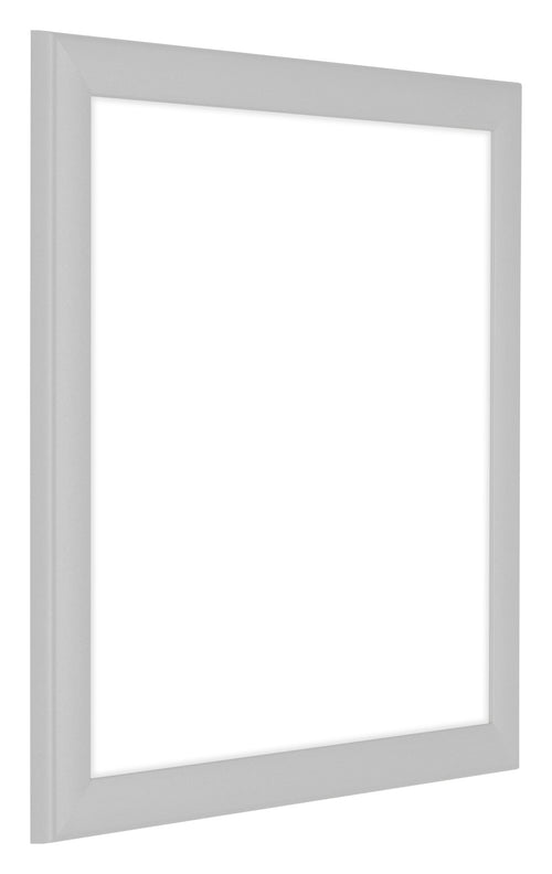 Como MDF Bilderrahmen 60x60cm Weiss Matt Vorne Schrag | Yourdecoration.de