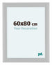 Como MDF Bilderrahmen 60x80cm Weiss Hochglanz Vorne Messe | Yourdecoration.de