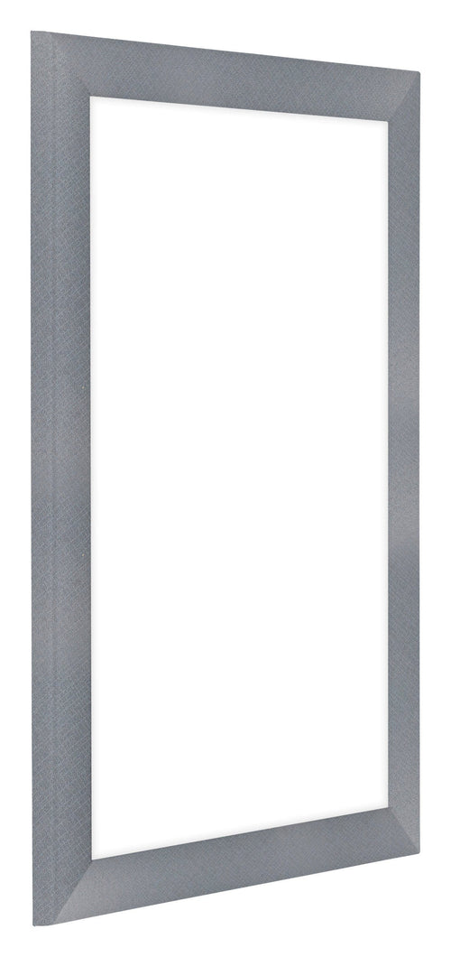 Como MDF Bilderrahmen 60x85cm Aluminium Gebeurstet Vorne Schrag | Yourdecoration.de