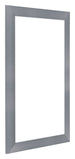 Como MDF Bilderrahmen 60x85cm Aluminium Gebeurstet Vorne Schrag | Yourdecoration.de