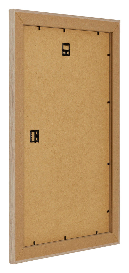 Como MDF Bilderrahmen 60x85cm Eiche Hell Ruckseite Schrag | Yourdecoration.de