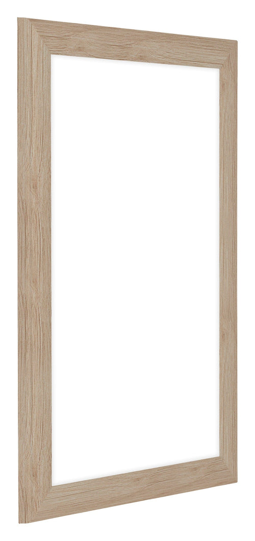 Como MDF Bilderrahmen 60x85cm Eiche Hell Vorne Schrag | Yourdecoration.de
