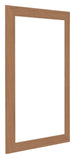 Como MDF Bilderrahmen 60x85cm Nussbaum Hell Vorne Schrag | Yourdecoration.de