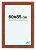 Como MDF Bilderrahmen 60x85cm Nussbaum Vorne Vorne | Yourdecoration.de