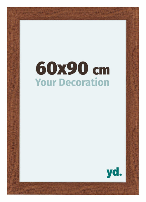 Como MDF Bilderrahmen 60x90cm Nussbaum Vorne Messe | Yourdecoration.de