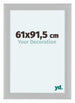 Como MDF Bilderrahmen 61x91 5cm Weiss Hochglanz Vorne Messe | Yourdecoration.de