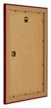 Como MDF Bilderrahmen 62x93cm Weinrot Gewischt Ruckseite Schrag | Yourdecoration.de