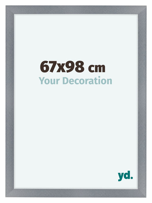 Como MDF Bilderrahmen 67x98cm Aluminium Geburstet Vorne Messe | Yourdecoration.de