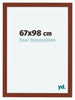 Como MDF Bilderrahmen 67x98cm Kirschbaum Vorne Messe | Yourdecoration.de