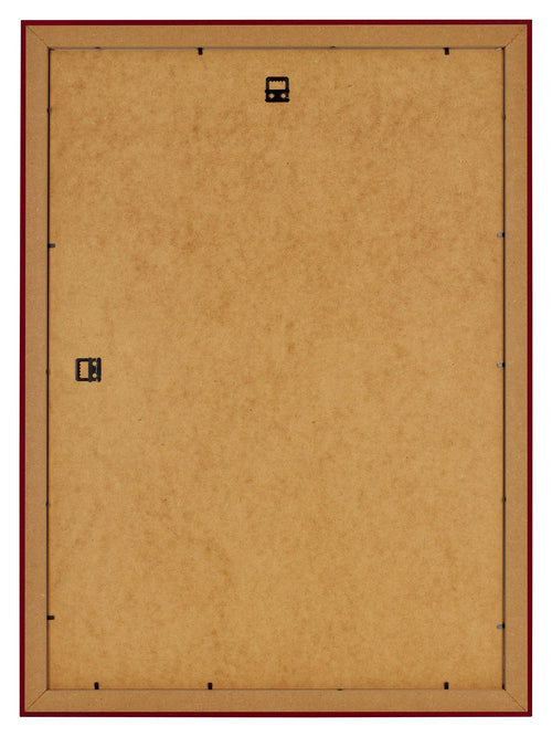 Como MDF Bilderrahmen 68x98cm Weinrot Gewischt Ruckseite | Yourdecoration.de