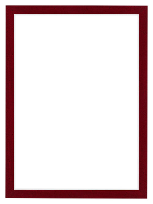 Como MDF Bilderrahmen 68x98cm Weinrot Gewischt Vorne | Yourdecoration.de