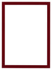Como MDF Bilderrahmen 68x98cm Weinrot Gewischt Vorne | Yourdecoration.de