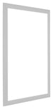Como MDF Bilderrahmen 68x98cm Weiss Matt Vorne Schrag | Yourdecoration.de