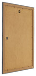Como MDF Bilderrahmen 70x100cm Grau Gewischt Ruckseite Schrag | Yourdecoration.de