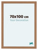 Como MDF Bilderrahmen 70x100cm Nussbaum Hell Vorne Messe | Yourdecoration.de