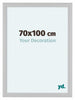Como MDF Bilderrahmen 70x100cm Weiss Matt Vorne Messe | Yourdecoration.de