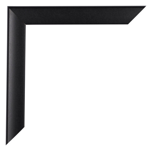Como MDF Bilderrahmen 70x90cm Schwarz Matt Ecke | Yourdecoration.de
