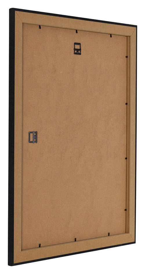 Como MDF Bilderrahmen 70x90cm Schwarz Matt Ruckseite Schrag | Yourdecoration.de