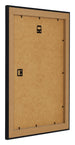 Como MDF Bilderrahmen 75x98cm Schwarz Matt Ruckseite Schrag | Yourdecoration.de