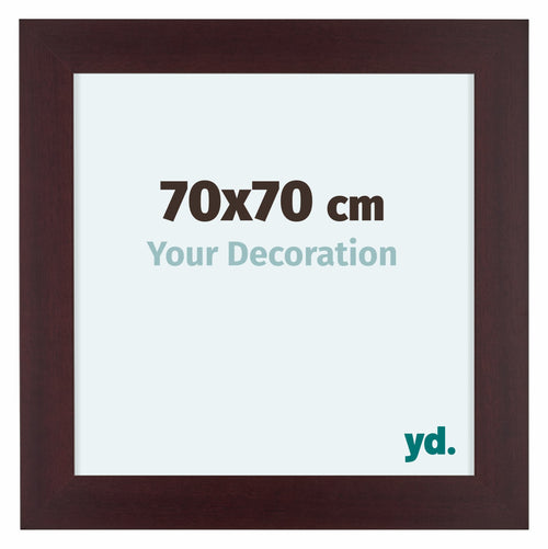 Dover Holz Bilderrahmen 70x70cm Mahagoni Vorne Messe | Yourdecoration.de