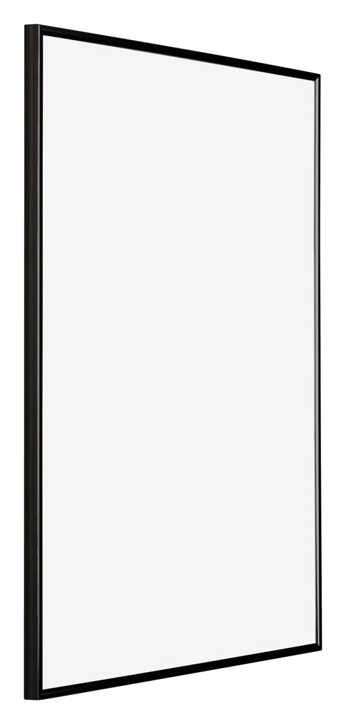 Evry Kunststoff Bilderrahmen 18x24cm Schwarz Hochglanz Vorne Schrag | Yourdecoration.de