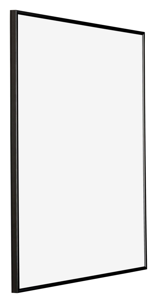 Evry Kunststoff Bilderrahmen 20x25cm Schwarz Hochglanz Vorne Schrag | Yourdecoration.de