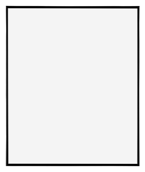 Evry Kunststoff Bilderrahmen 20x25cm Schwarz Hochglanz Vorne | Yourdecoration.de