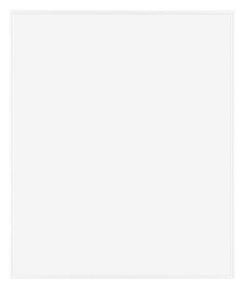 Evry Kunststoff Bilderrahmen 20x25cm Weiss Hochglanz Vorne | Yourdecoration.de