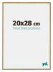 Evry Kunststoff Bilderrahmen 20x28cm Buche Hell Vorne Messe | Yourdecoration.de