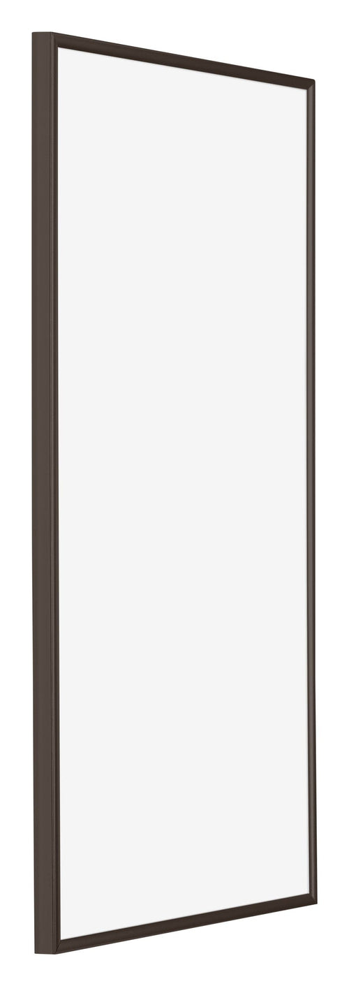 Evry Kunststoff Bilderrahmen 20x40cm Antrazit Vorne Schrag | Yourdecoration.de