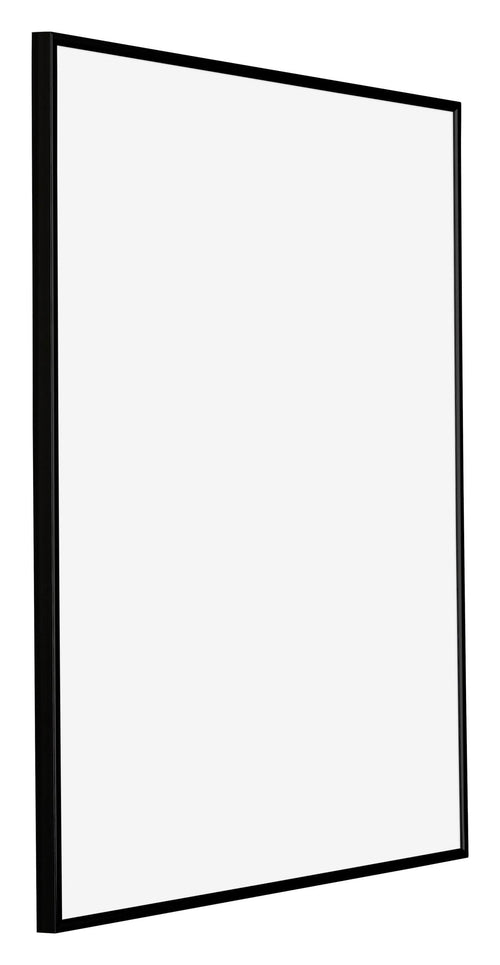 Evry Kunststoff Bilderrahmen 25x30cm Schwarz Matt Vorne Schrag | Yourdecoration.de