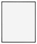 Evry Kunststoff Bilderrahmen 25x30cm Schwarz Matt Vorne | Yourdecoration.de
