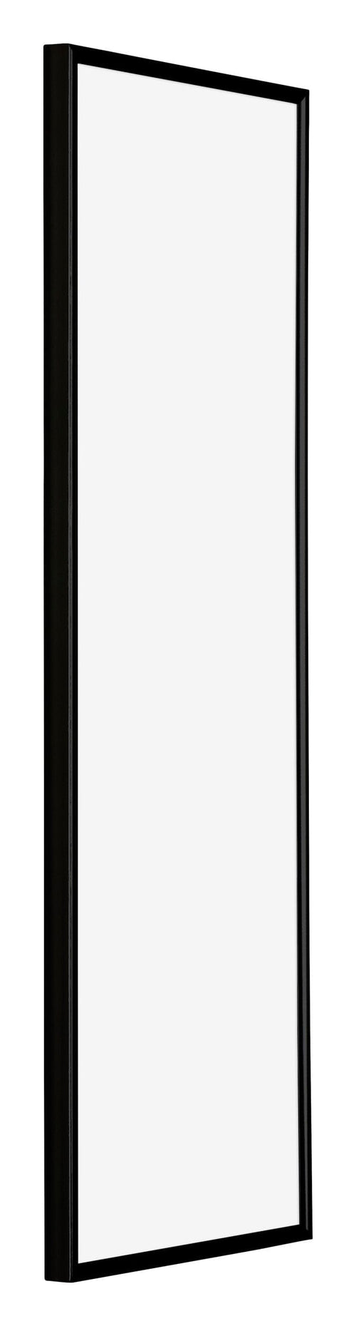 Evry Kunststoff Bilderrahmen 25x75cm Schwarz Matt Vorne Schrag | Yourdecoration.de