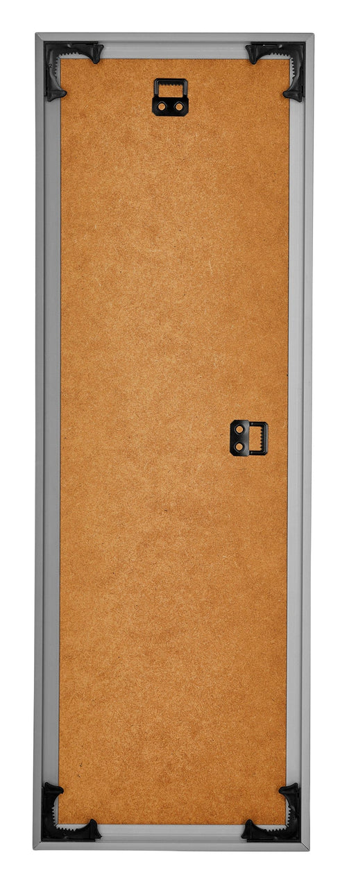 Evry Kunststoff Bilderrahmen 25x75cm Silber Ruckseite | Yourdecoration.de