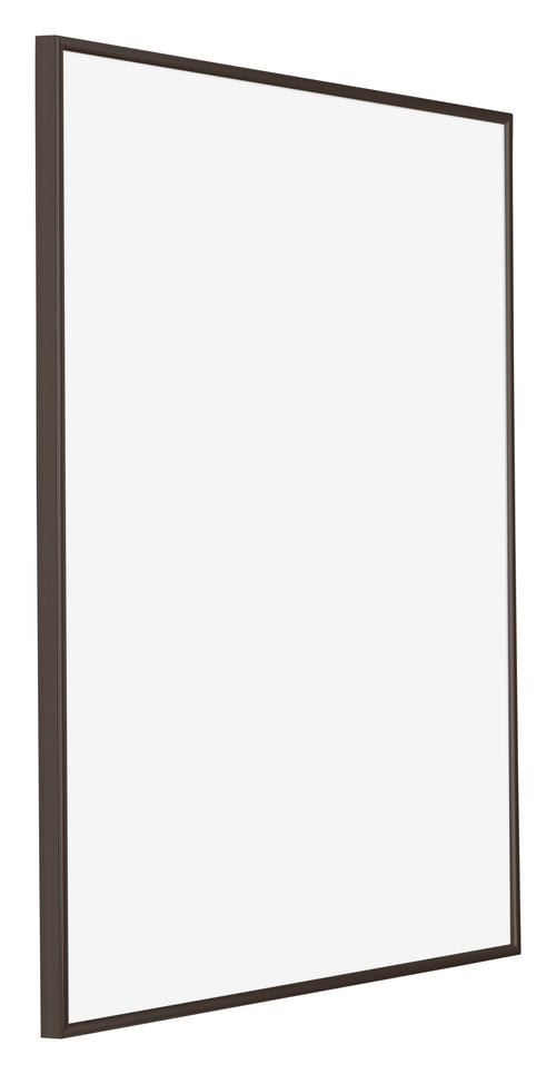 Evry Kunststoff Bilderrahmen 28x35cm Antrazit Vorne Schrag | Yourdecoration.de