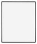 Evry Kunststoff Bilderrahmen 28x35cm Schwarz Hochglanz Vorne | Yourdecoration.de