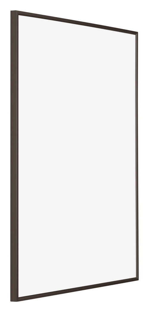 Evry Kunststoff Bilderrahmen 30x40cm Antrazit Vorne Schrag | Yourdecoration.de