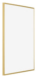 Evry Kunststoff Bilderrahmen 30x40cm Gold Vorne Schrag | Yourdecoration.de