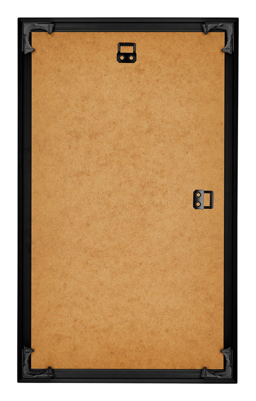 Evry Kunststoff Bilderrahmen 30x50cm Schwarz Hochglanz Ruckseite | Yourdecoration.de