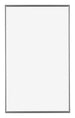 Evry Kunststoff Bilderrahmen 33x48cm Silber Vorne | Yourdecoration.de