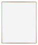 Evry Kunststoff Bilderrahmen 40x50cm Gold Vorne | Yourdecoration.de